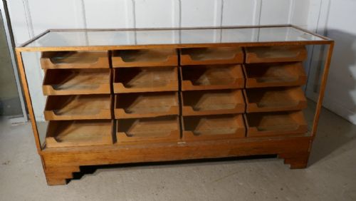 fig 3. Art Deco Haberdashery Shop Counter, Shop Display