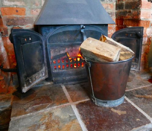 18th Century French Copper Dairy Pail or Log Bucket