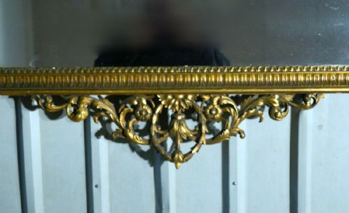 fig 1. A charming 19th Century French Gilt Wall Mirror