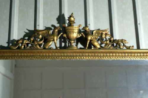 fig 2. A charming 19th Century French Gilt Wall Mirror