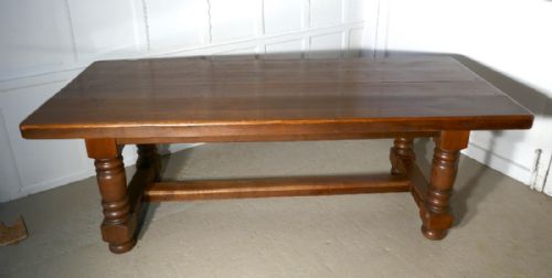 fig 1. Large French Golden Oak Table