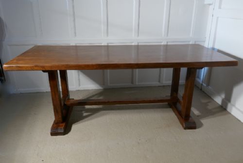 fig 1. French Country Elm Refectory Table