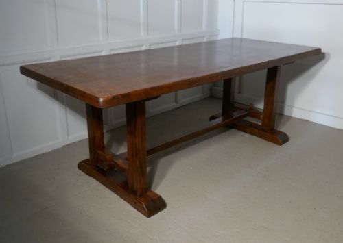 fig 2. French Country Elm Refectory Table