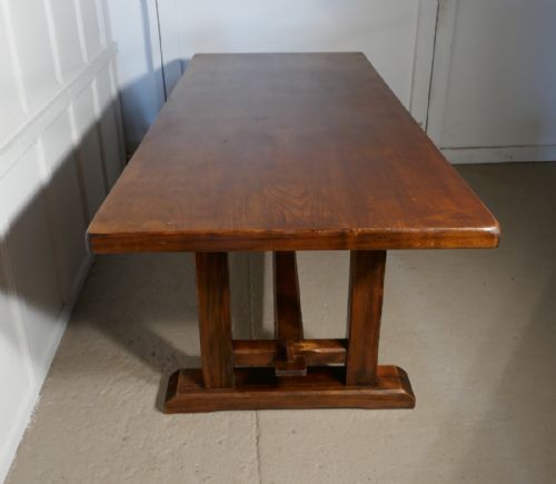 fig 3. French Country Elm Refectory Table