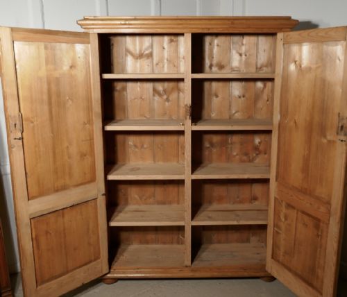 fig 1. Victorian School Book Cupboard, Kitchen Store Cupboard 