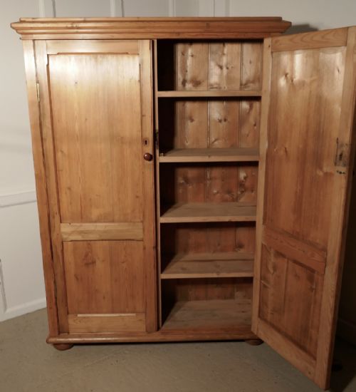 fig 2. Victorian School Book Cupboard, Kitchen Store Cupboard 