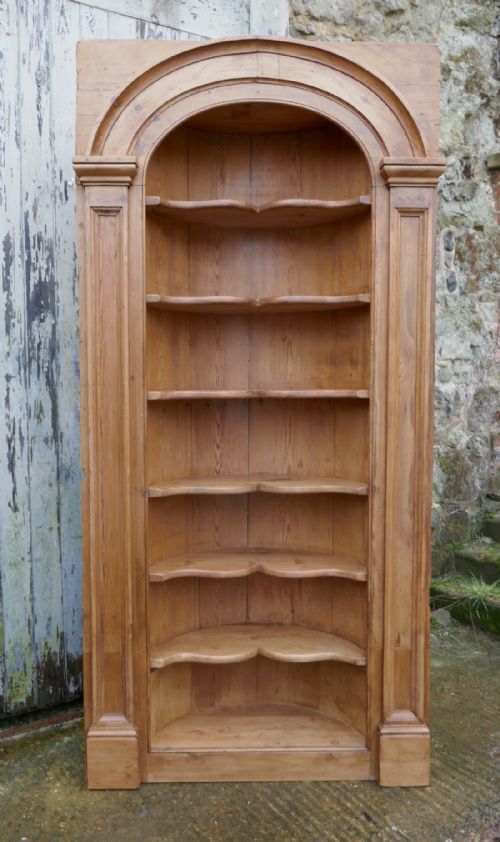 Georgian Pine Alcove Shelf, Corner Cupboard