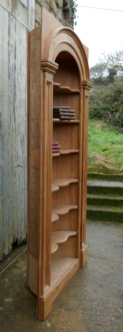 fig 1. Georgian Pine Alcove Shelf, Corner Cupboard