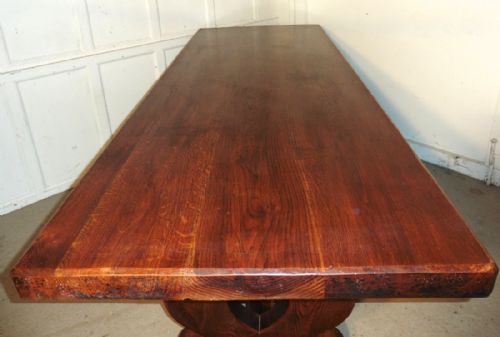 fig 1. French Oak Refectory Table