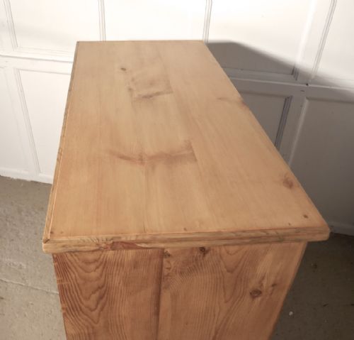 fig 2. A Large Victorian Pine chest of drawers