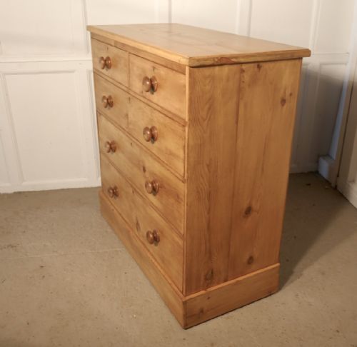 fig 3. A Large Victorian Pine chest of drawers