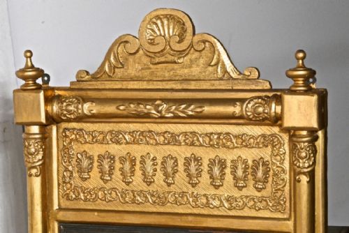 fig 1. Napoleon III French Carved Gilt Wall Mirror
