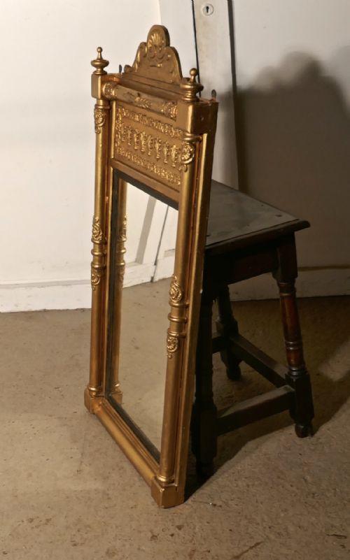 fig 3. Napoleon III French Carved Gilt Wall Mirror