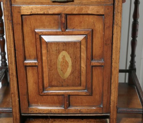fig 5. Edwardian Mahogany Batchelor’s Fireside Companion, Purdonium