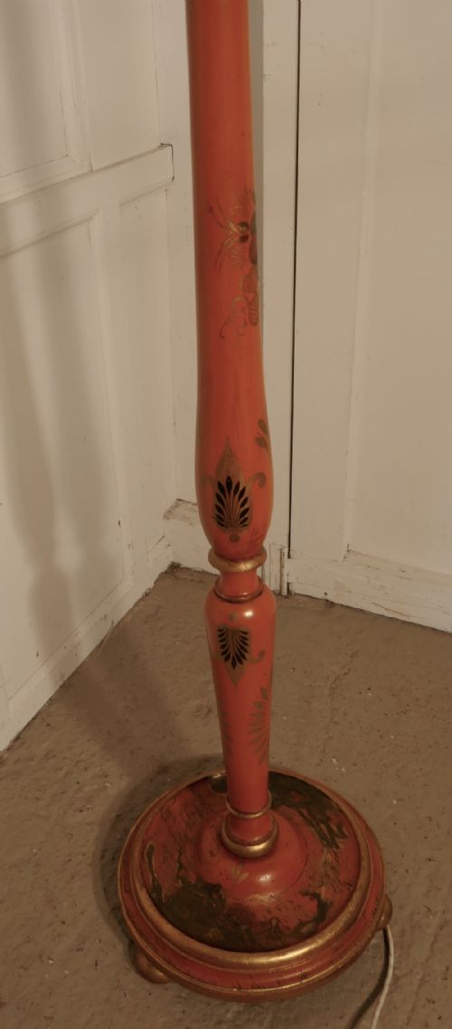fig 4. Chinoiserie Lacquer Standard Lamp