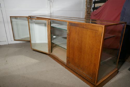 fig 1. Very Long Victorian Haberdashery Mirrored Shop Counter
