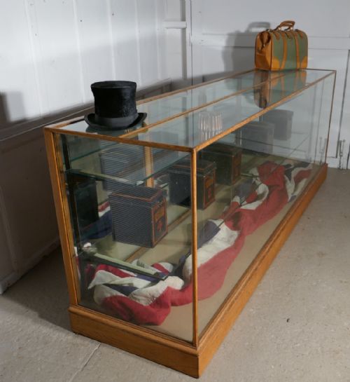fig 3. Very Long Victorian Haberdashery Mirrored Shop Counter