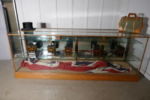 fig 4. Very Long Victorian Haberdashery Mirrored Shop Counter