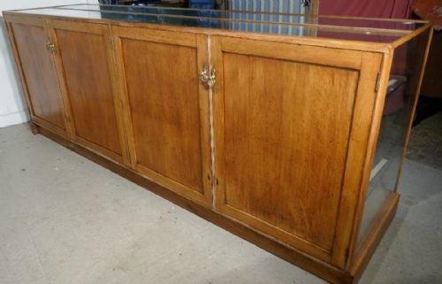 fig 5. Very Long Victorian Haberdashery Mirrored Shop Counter