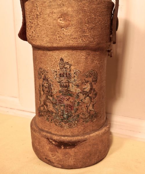 fig 5. British Army Canvas Artillery Shell Carriers, or Quirky Stick Stands