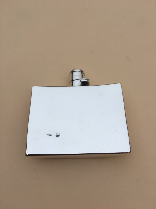 fig 4. Victorian Silver Hip Flask by Charles Fox & Co Ltd Date 1897