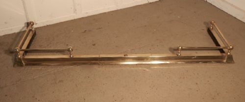 fig 2. Large Victorian Brass Fender