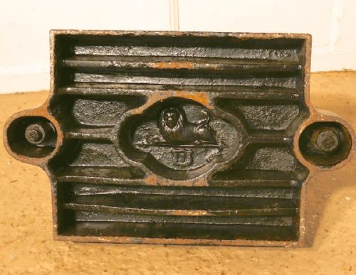 fig 2. A 19th Century, Brass and Cast Iron Flower or Book Press