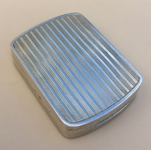fig 5. Lovely Solid Austrian Silver Enamel Compact Case
