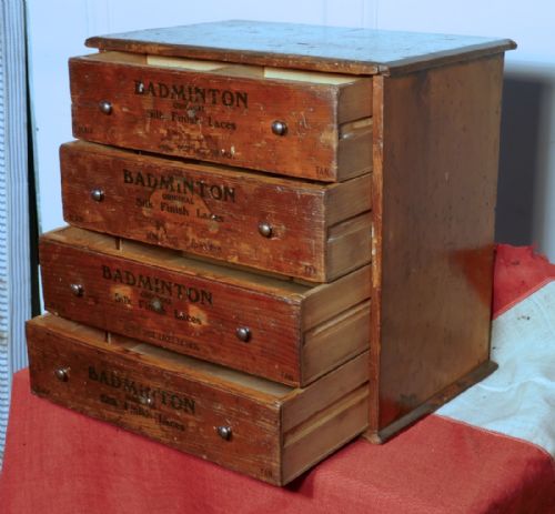 fig 1. Badminton Boot and Shoe Lace Cabinet