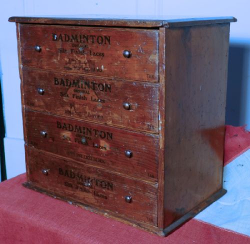 fig 3. Badminton Boot and Shoe Lace Cabinet