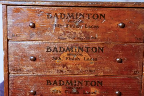 fig 4. Badminton Boot and Shoe Lace Cabinet
