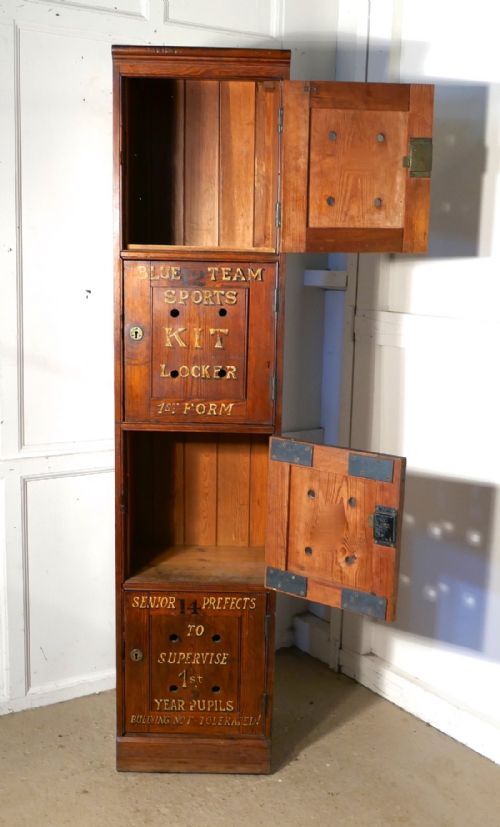 fig 3. Quirky Tall School Sorts Cupboard, Storage Locker