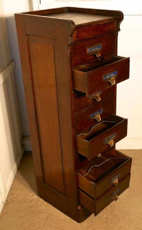 fig 2. Mahogany Filing Cabinet by Shannon