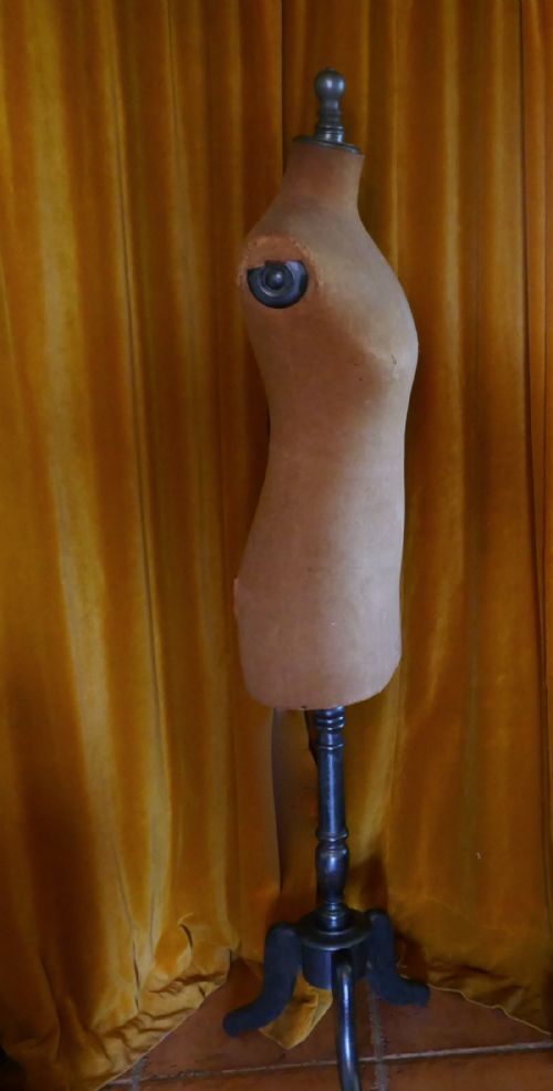 fig 2. A Vintage Stockman Mannequin or Tailors dummy