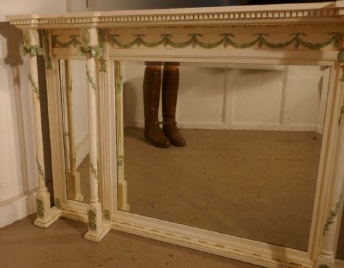 fig 1. 19th Century Painted Over-mantle