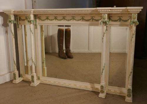 fig 2. 19th Century Painted Over-mantle
