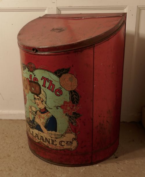 fig 5. Dutch and Belgian Grocers Shop Tea & Coffee Canister
