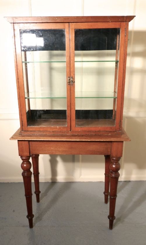 fig 4. Victorian Sign Painted Stationers Cupboard, Shop Display