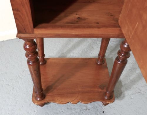 fig 3. French 19th Century Cherry Wood Bedside Cabinet