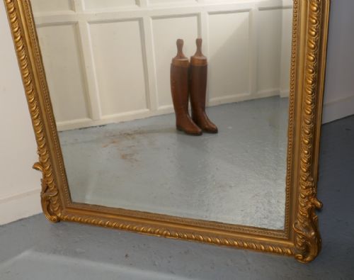 fig 3. A Large 19th Century French Gilt Wall Mirror