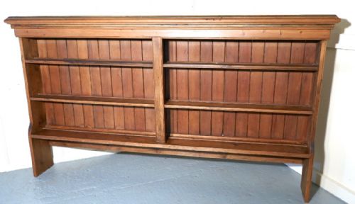 fig 1. Georgian Original Pine Dresser Top Plate Rack