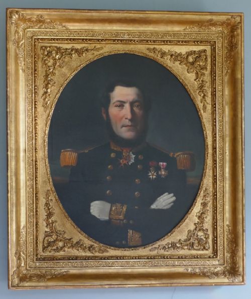 Portrait of a French Naval Officer, Vice Admiral Thomasset