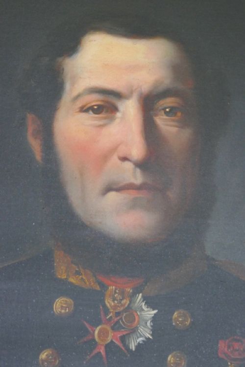 fig 3. Portrait of a French Naval Officer, Vice Admiral Thomasset