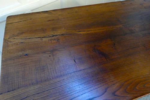fig 3. French Rustic Oak Refectory Table, Table Monastère 