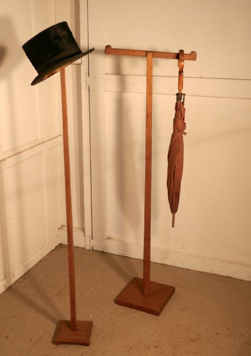 A Charming Pair of Tall Shop Window Display Stand Mannequins