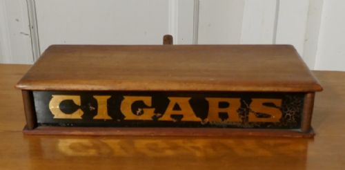 Victorian Mahogany Cigar Box