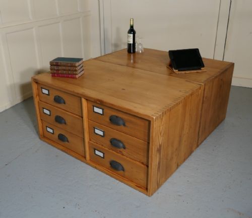 fig 1. A Pair of Stacking Filing Cabinet Drawers