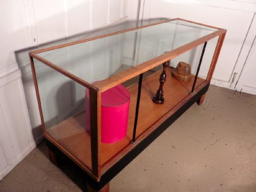 fig 2. Art Deco Golden Oak Haberdashery Shop Counter, Shop Display