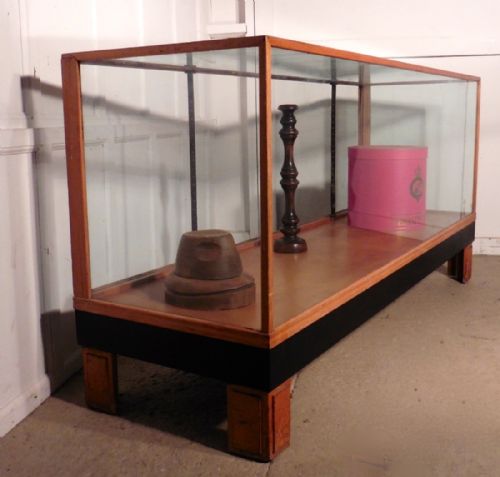 fig 4. Art Deco Golden Oak Haberdashery Shop Counter, Shop Display