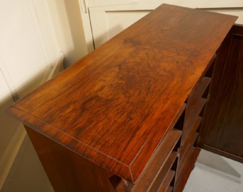 fig 3. Art Deco Figured Walnut Cupboard.